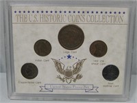 US Historic Coins Collection US Penny Set