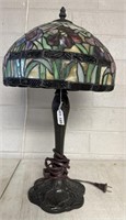 20in. tiffany style working lamp