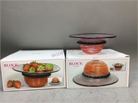 Block Crystal Decorative Bowl