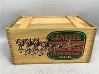 Genesee 12 Horse Ale Wooden Crate