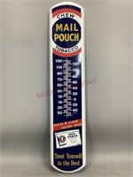 Chew Mail Pouch Tobacco Advertisement Thermometer