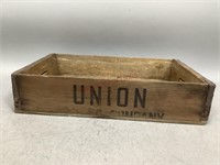 Union Brewing Company Wooden Crate