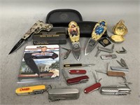 Large Variety of Pocket Knives and More