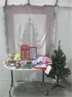 Assorted Christmas Items Pictured