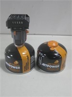 Jetboil Jet Power Fuel & Burner Untested