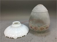 Vintage Glass Lamp Shades