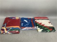 New Blankets in Original Plastic Bags
