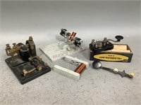 Vintage Telegraph Keys and Parts