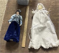 Avon Victorian and baby porcelain dolls