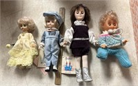 Misc lot of plastic dolls some are Effanbee