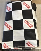 2 square Winston Cup Series table clothe w/