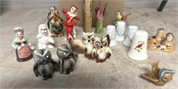 Misc  lot of porcelain salt and pepper shakers