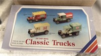 Die cast metal classic trucks