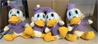 4 Scrooge Duck stuffed dolls