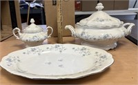Johann Haviland Bavaria china platter & bowls
