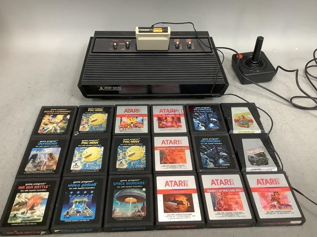 Atari 2600 Console and Games