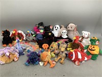 Large Variety of TY Beanie Babies
