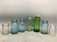 Vintage Glass Jars