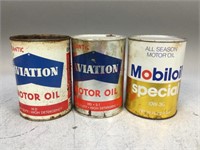 Aviation Motor Oil & Mobiloil Special