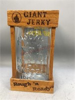 Giant Jerky Mason Jar & Crate