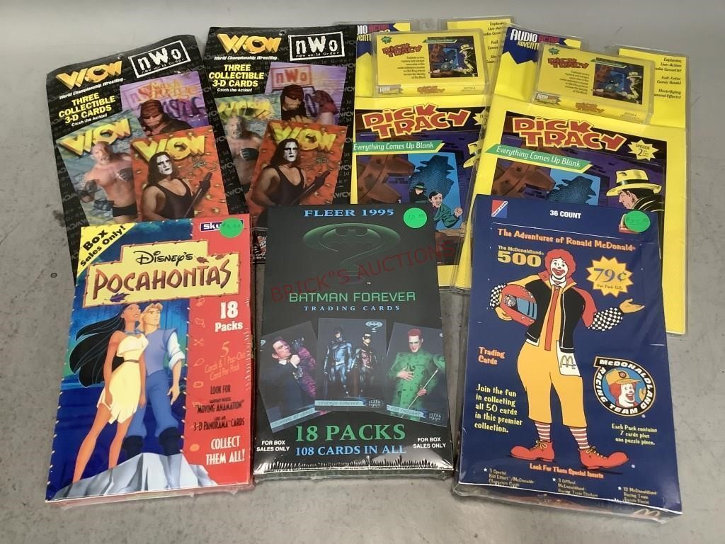 WCW, Dick Tracy, Pocahontas, Batman & More