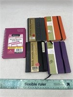 NEW Lot of 5 Mini NoteBooks, Planer, Graph Paper