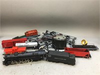 American Flyer train, Tracks & More