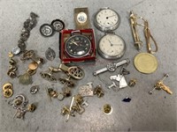 Cufflinks, Tie Clips, Pocket Watches and More