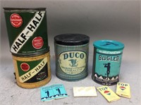 Vintage Tobacco Tins and Cigarette Papers