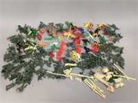 Plastic Army Men, Dinosaurs, Skeleton & More