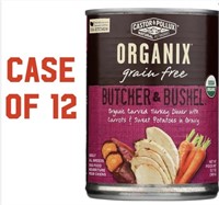 $193 Organix Grain Free Dog Food - 12 Cans
