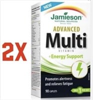 2x Advanced Multivitamin & Energy Support