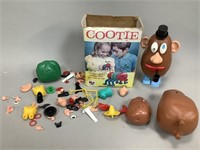 Vintage Mr. Potato Head, Cooties and More