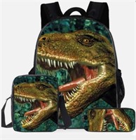 3PCS Children's Dinosaur Backpack