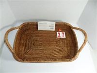 2147 Woven Rectangle Serving Tray