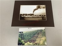 Foxburg Bridge Photo by Franklin Horam circa 1950