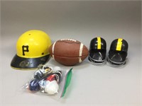 Football Jewelry Box, Collector’s Helmets & More