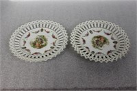 Set of Two German Small Plates