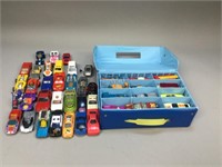 Matchbox Car Case & Cars