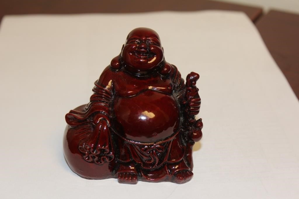 A Chinese Resin Buddha