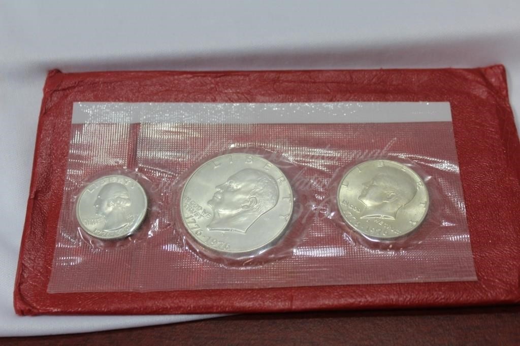 A Bicentennial Silver Ike Dollar