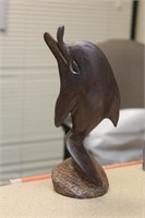 Carved Wooden Dolphin