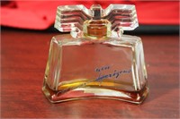 An Art Deco Parfume Bottle