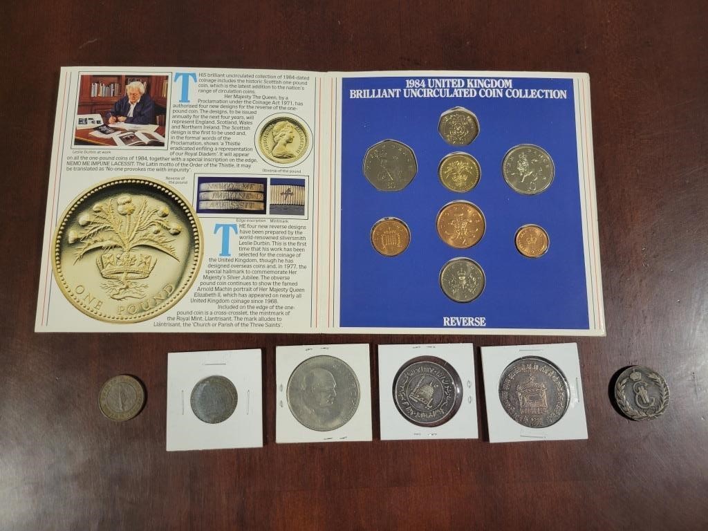 UNITED KINGDOM AND OTHER WORLD COINS