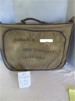 US Army Air Corps Pilot's Flight Bag WW II Vintage