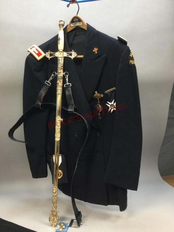 Knights Templar Uniform & Sword