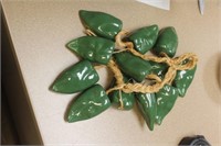 Lot of Ceramic Peppers