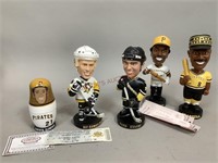 Pittsburgh Pirates and Penguins Bobble Heads