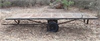 as is mesh floor trailer pin hitch 16'