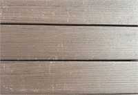 400 LF of Dark Brown Azek Composite Decking